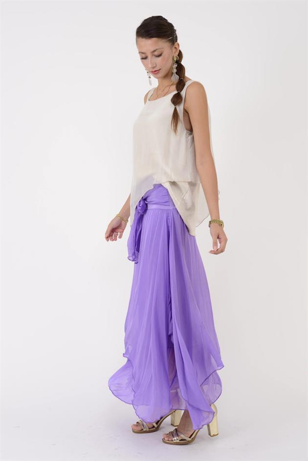 6087 KATLI İPEK ETEK