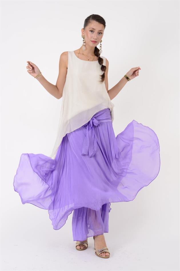 6087 KATLI İPEK ETEK