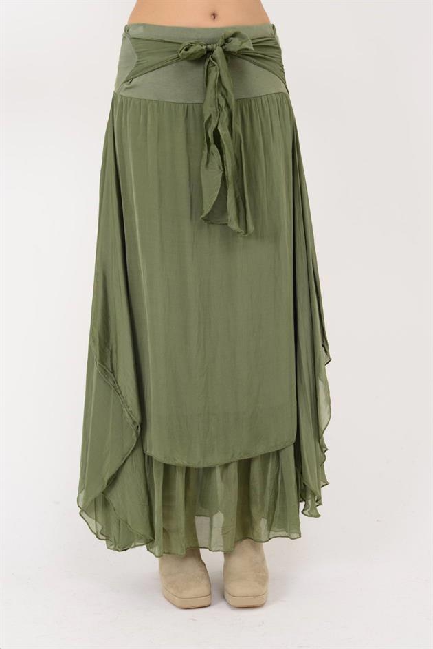 6087 KATLI İPEK ETEK