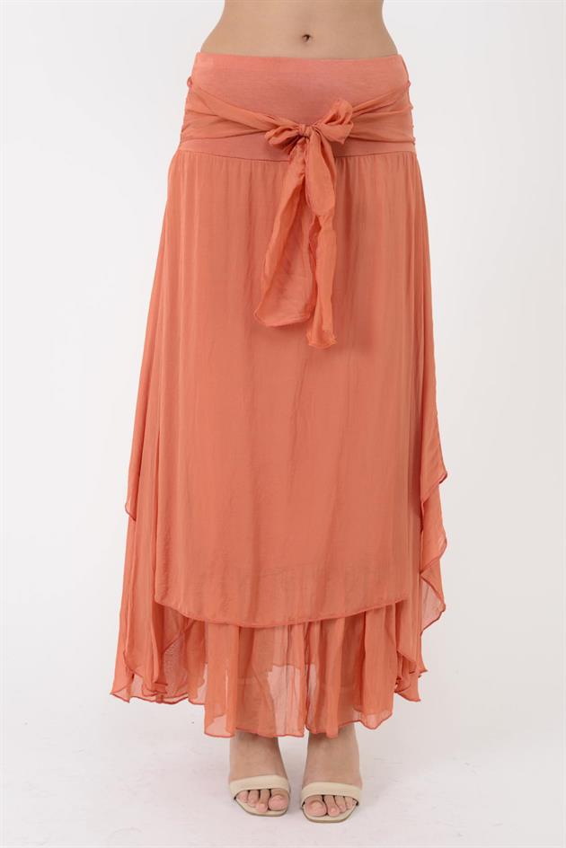 6087 KATLI İPEK ETEK