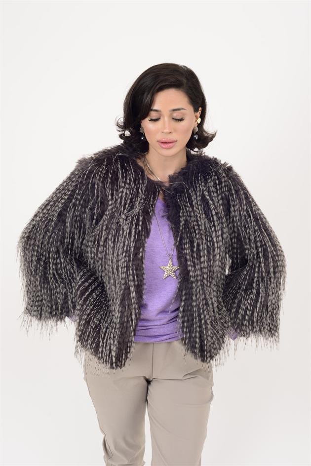 60946 VIOLA DÖKÜMLÜ KÜRK