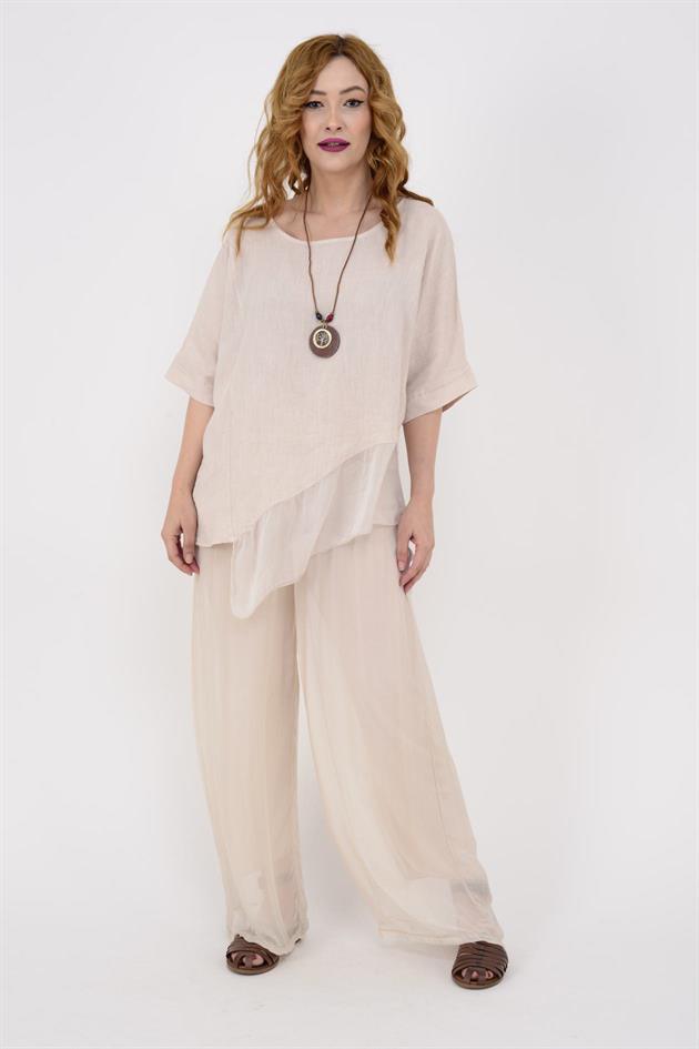 61248 WES İPEK PANTOLON