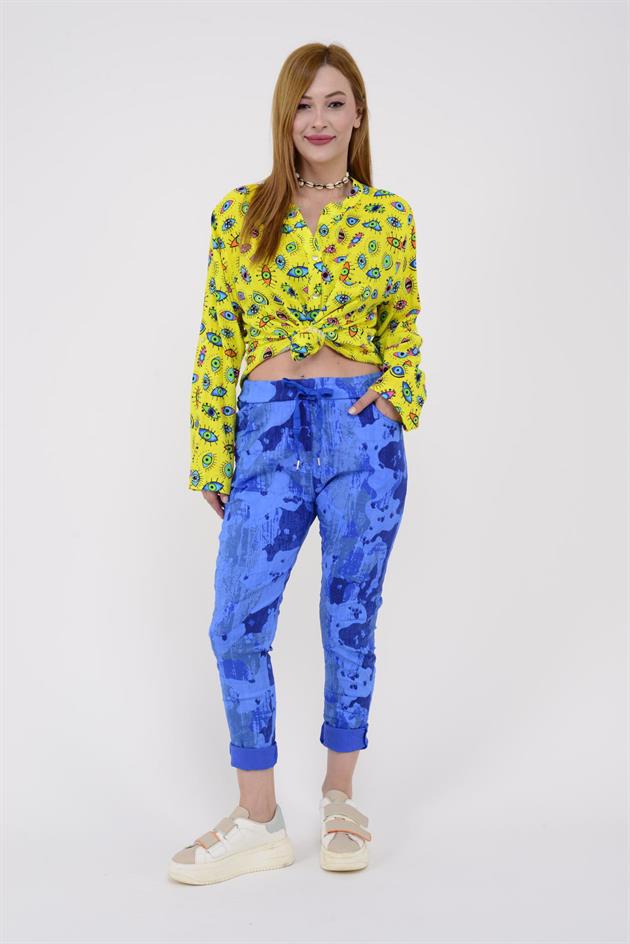 6175 KAMUFLAJ GABARDİN PANTOLON