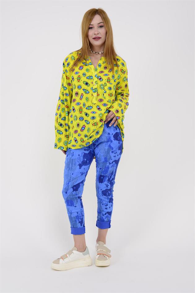 6175 KAMUFLAJ GABARDİN PANTOLON