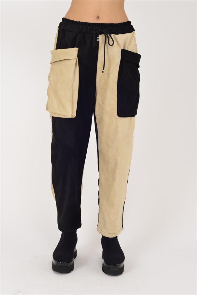 6286 TWIN CEP DETAYLI PANTOLON