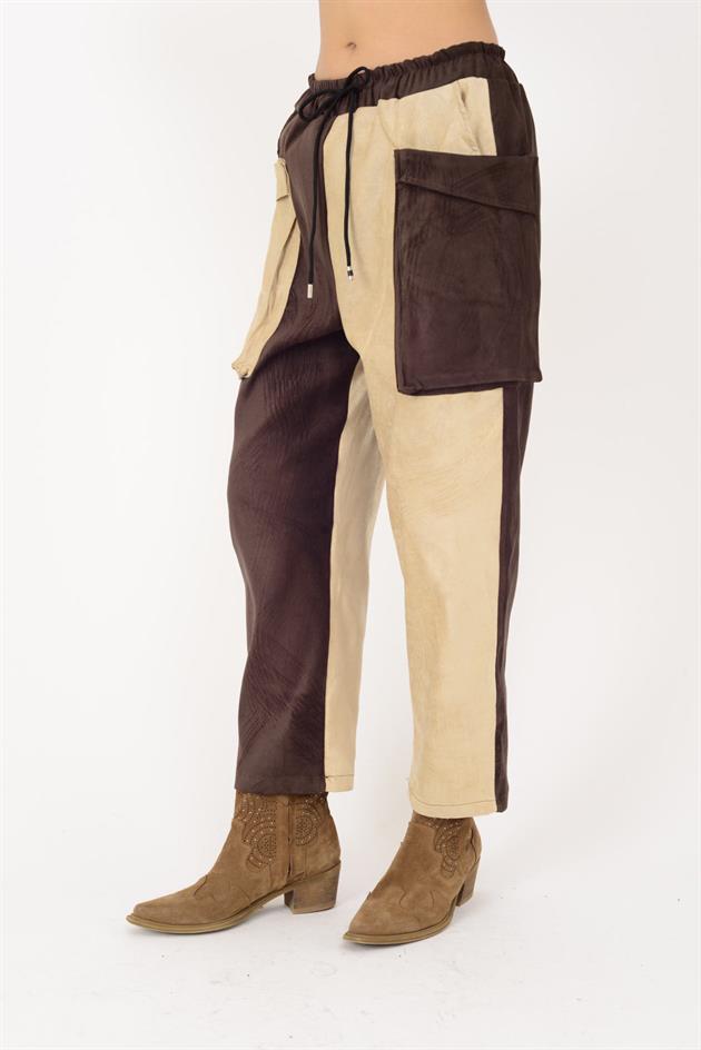 6286 TWIN CEP DETAYLI PANTOLON