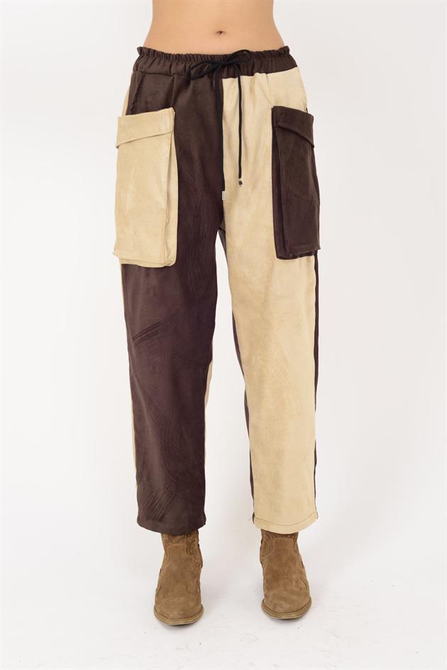 6286 TWIN CEP DETAYLI PANTOLON