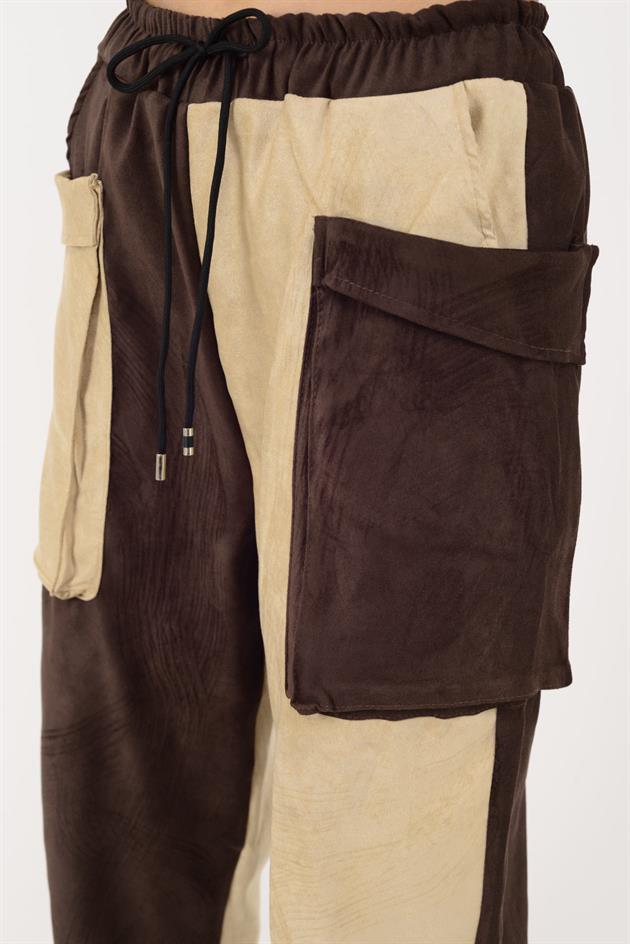 6286 TWIN CEP DETAYLI PANTOLON