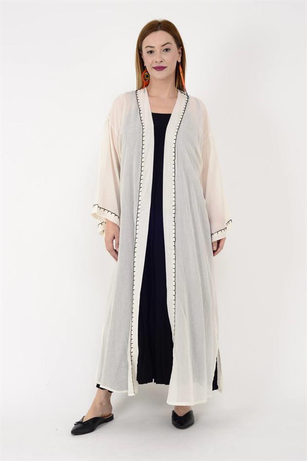 640 LOTUS NATURAL HAM KİMONO