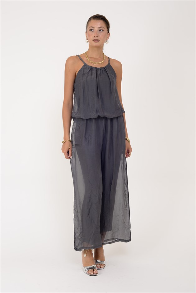 64926 BELİ LASTİKLİ ASKILI İPEK TULUM