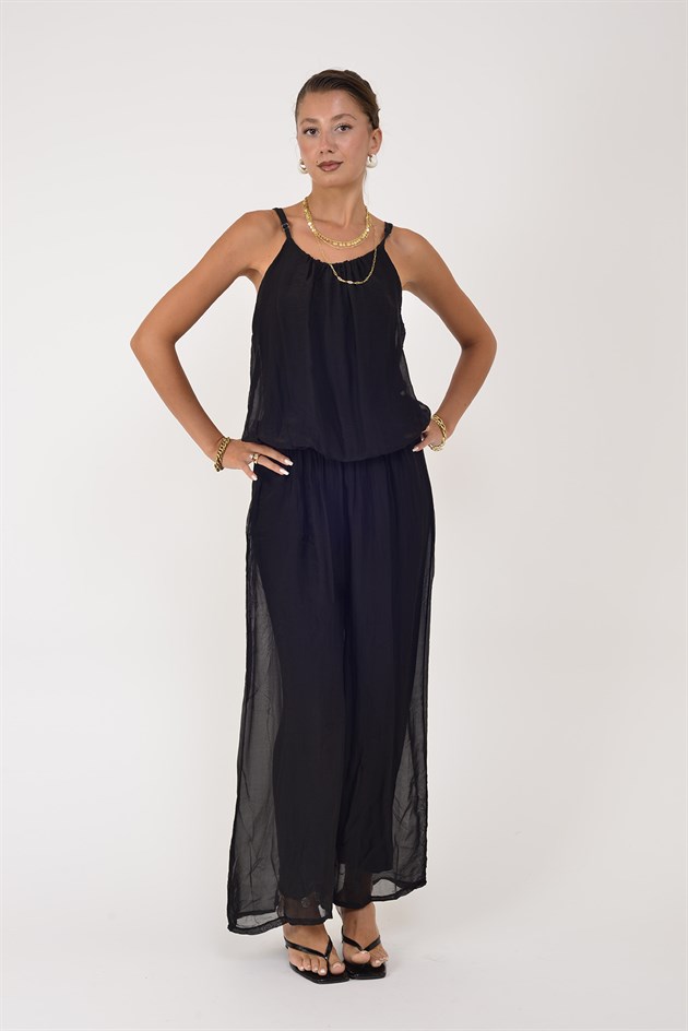 64926 BELİ LASTİKLİ ASKILI İPEK TULUM