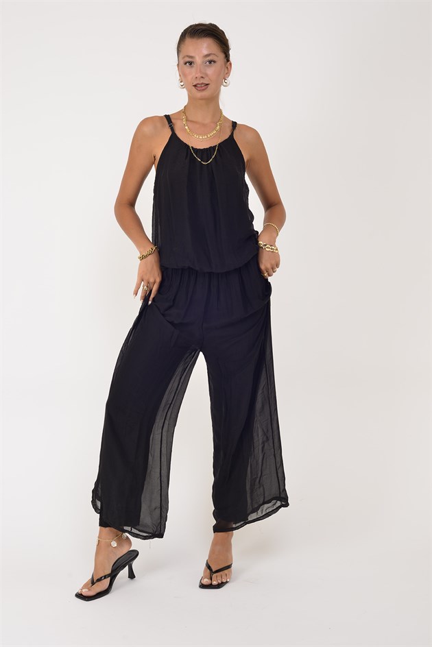 64926 BELİ LASTİKLİ ASKILI İPEK TULUM