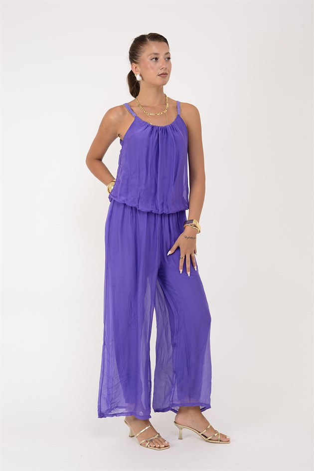 64926 BELİ LASTİKLİ ASKILI İPEK TULUM