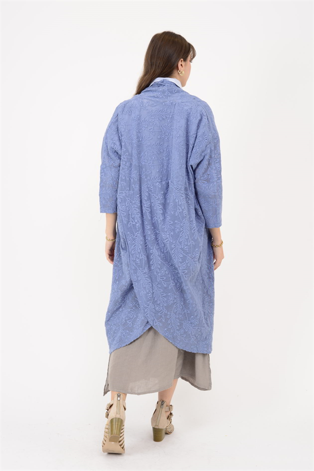 72324 ŞAL YAKA DANTEL TUNİK