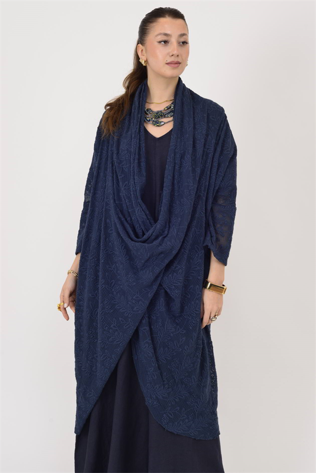 72324 ŞAL YAKA DANTEL TUNİK