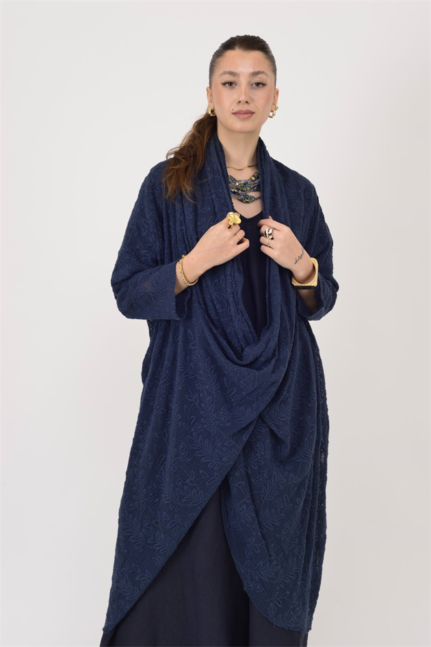 72324 ŞAL YAKA DANTEL TUNİK