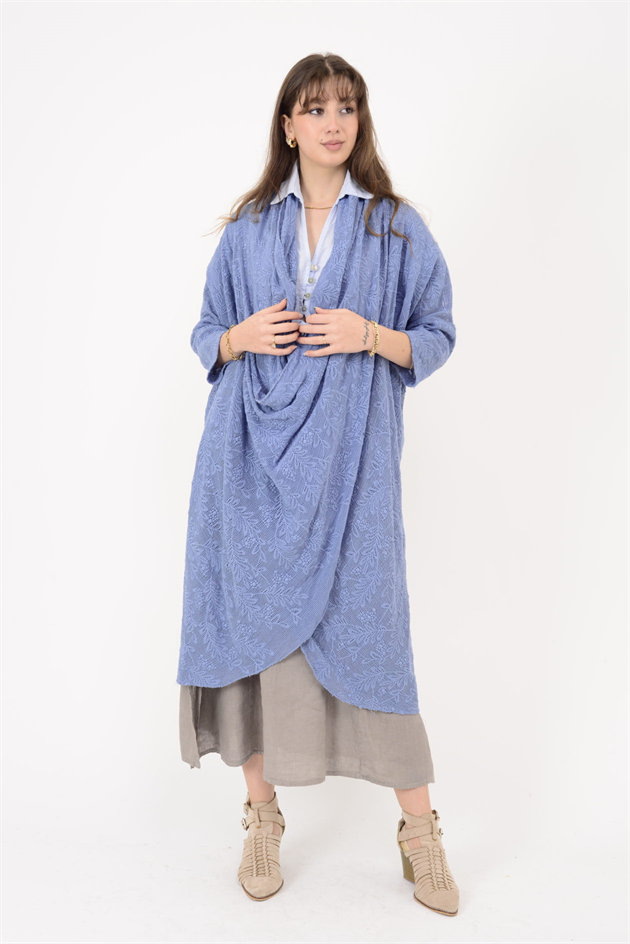 72324 ŞAL YAKA DANTEL TUNİK