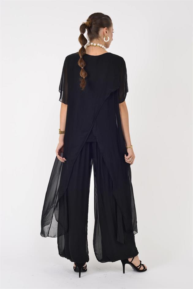 7246 LUIZA ASİMETRİK DETAY 2Lİ İPEK TAKIM