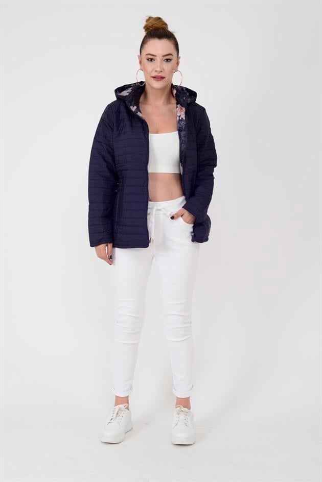 727 TWIN ÇİFT TARAFLI KAPİTONE MONT