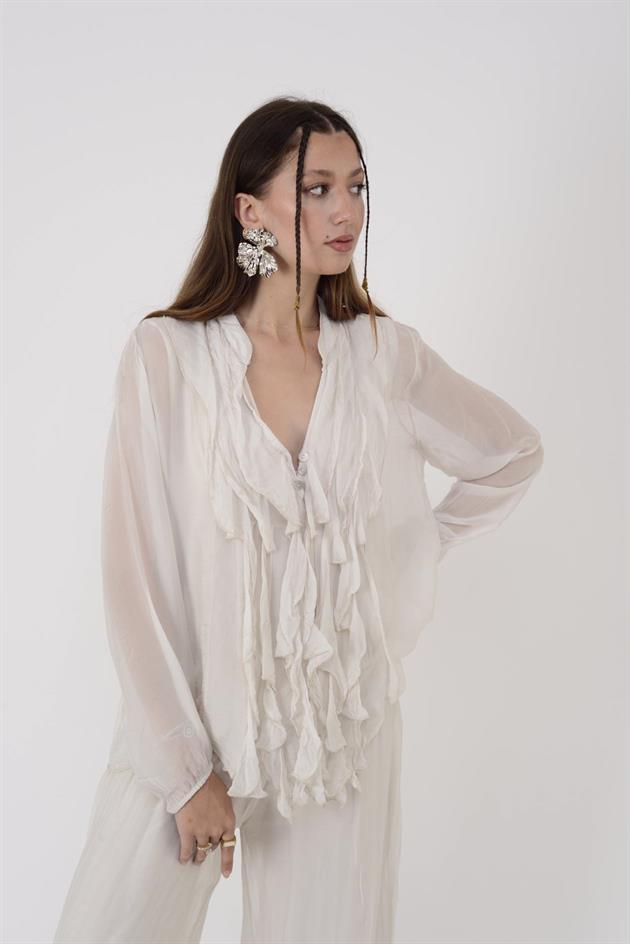 7322 COSTELLO FIRFIR DETAYLI 2Lİ İPEK TAKIM