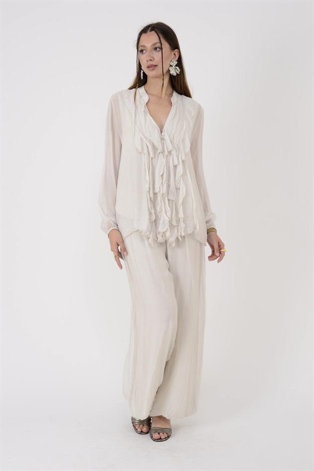 7322 COSTELLO FIRFIR DETAYLI 2Lİ İPEK TAKIM