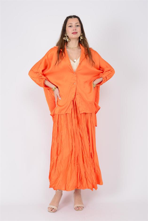 75176 BLUIS 2Lİ SATEN TAKIM