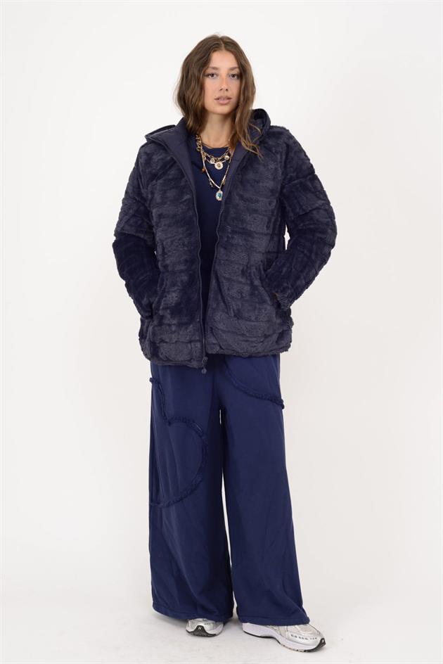 755 TWIN KÜRK DETAYLI ÇİFT TARAFLI MONT