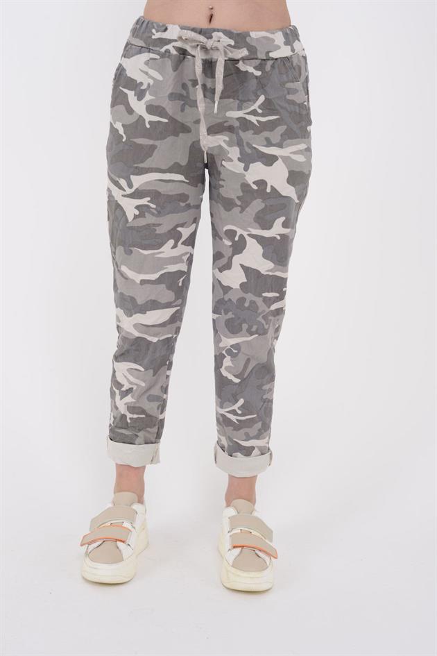 8115 KAMUFLAJ GABARDİN PANTOLON