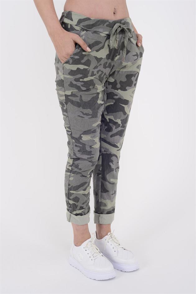 8115 KAMUFLAJ GABARDİN PANTOLON