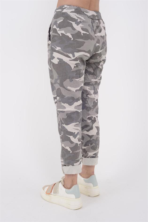 8115 KAMUFLAJ GABARDİN PANTOLON