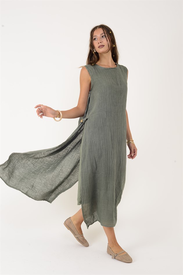 8123 UZUN 2Lİ ELBİSE