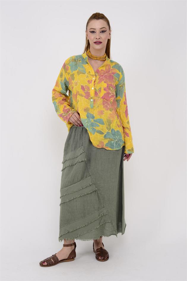 83931 LOTUS DESEN GÖMLEK