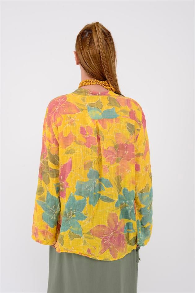 83931 LOTUS DESEN GÖMLEK