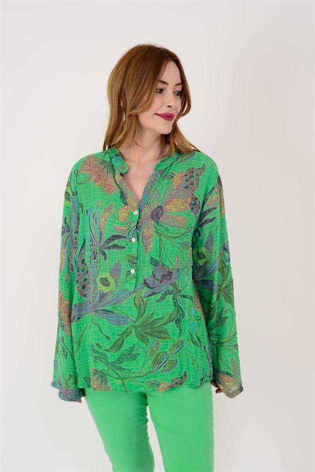 83931 ZAMBAK DESEN GÖMLEK