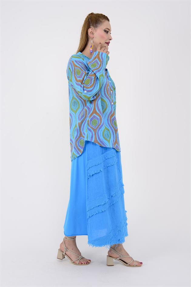 83931 ZUEL DESENLİ GÖMLEK