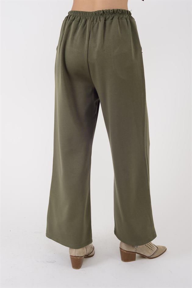 8573 DÜĞME DETAYLI MODAL PANTOLON