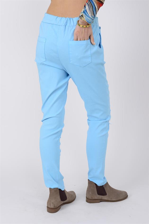 8632 PAYET DETAYLI GABARDİN PANTOLON