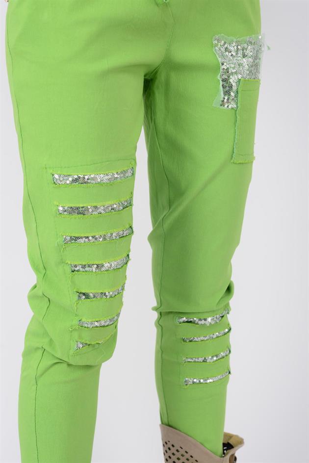 8632 PAYET DETAYLI GABARDİN PANTOLON