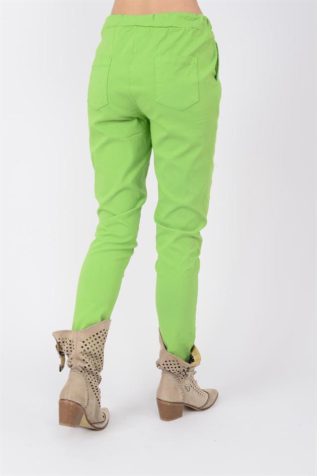 8632 PAYET DETAYLI GABARDİN PANTOLON