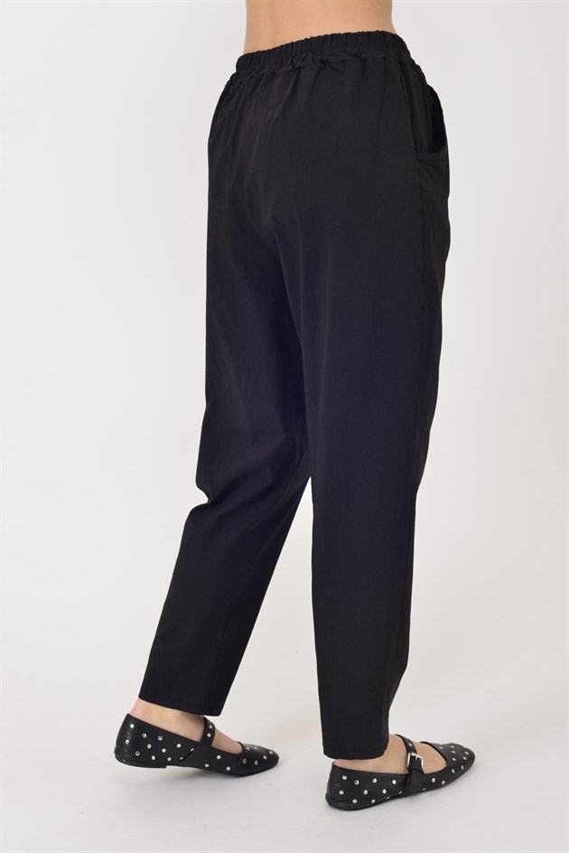 8635 STAR PAYET DETAYLI GABARDİN PANTOLON