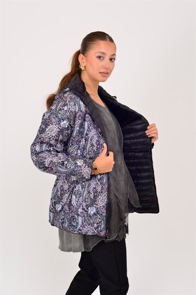 8963 TWIN ÇİFT TARAFLI KAPİTONE MONT