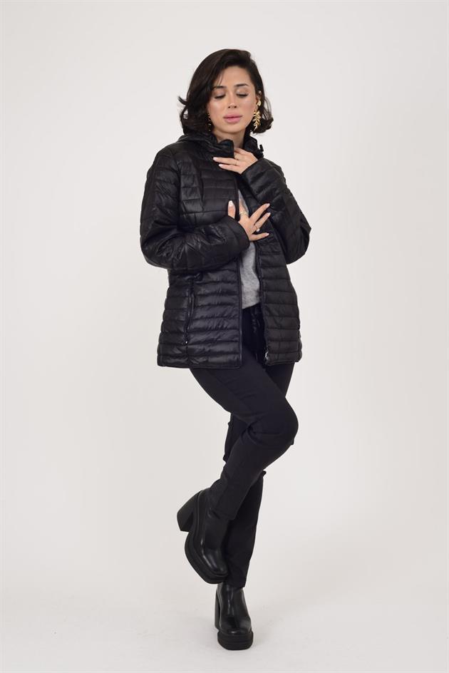 8966 TWIN PANTİYELİ ÇİFT TARAFLI KAPİTONE MONT