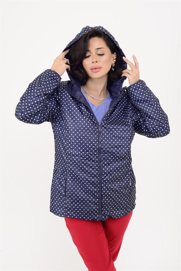 8966 TWIN PANTİYELİ ÇİFT TARAFLI KAPİTONE MONT