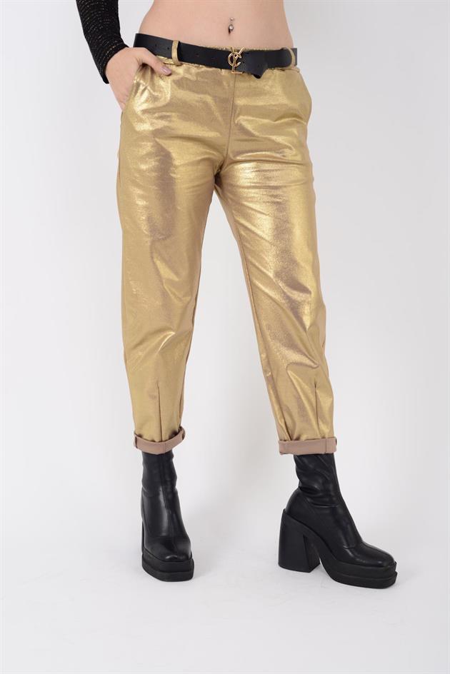 89970 SHINE KEMER DETAYLI PANTOLON