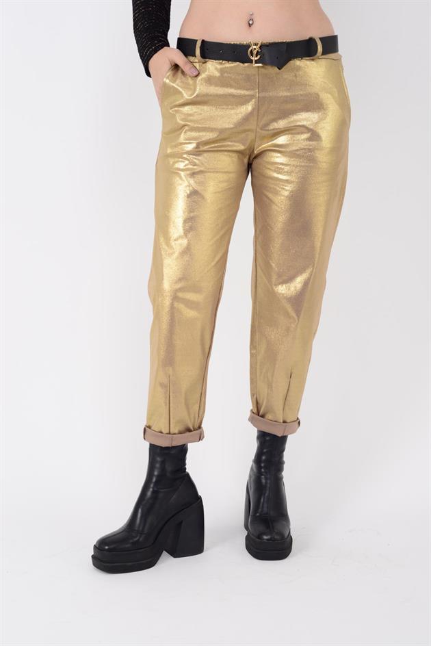 89970 SHINE KEMER DETAYLI PANTOLON