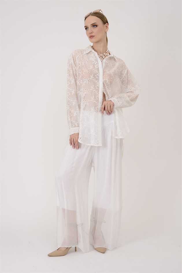 9360 WES İPEK PANTOLON