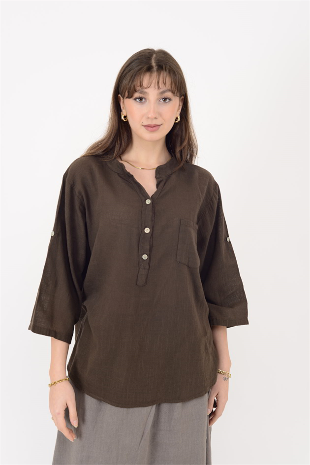 A0026 CEP DETAYLI GÖMLEK