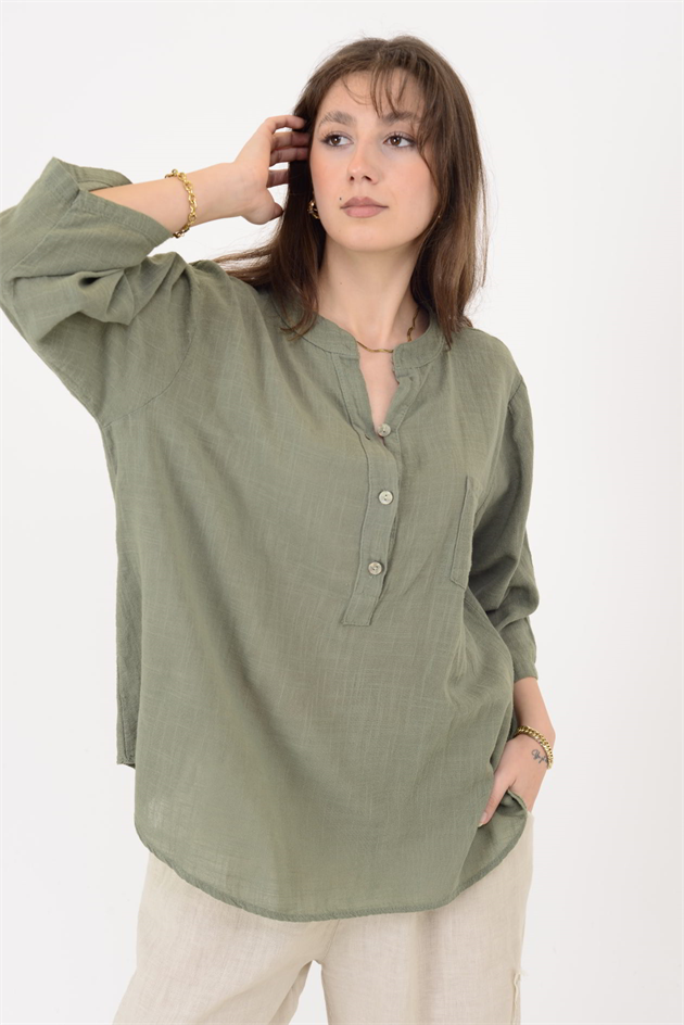 A0026 CEP DETAYLI GÖMLEK