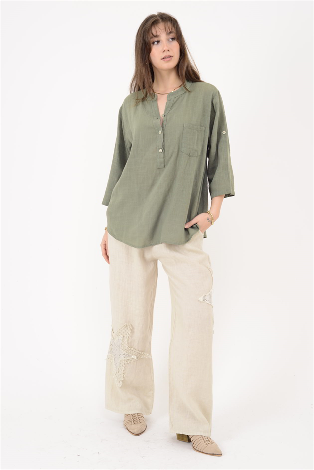 A0026 CEP DETAYLI GÖMLEK