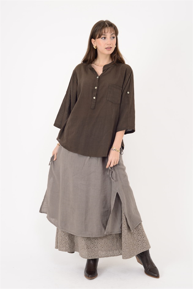 A0026 CEP DETAYLI GÖMLEK